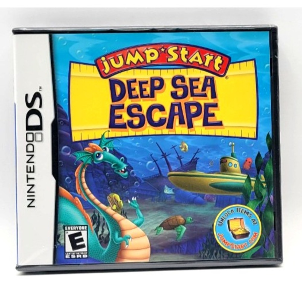 JumpStart: Deep Sea Escape (Nintendo DS, 2011) FACTORY SEALED‎ NEW